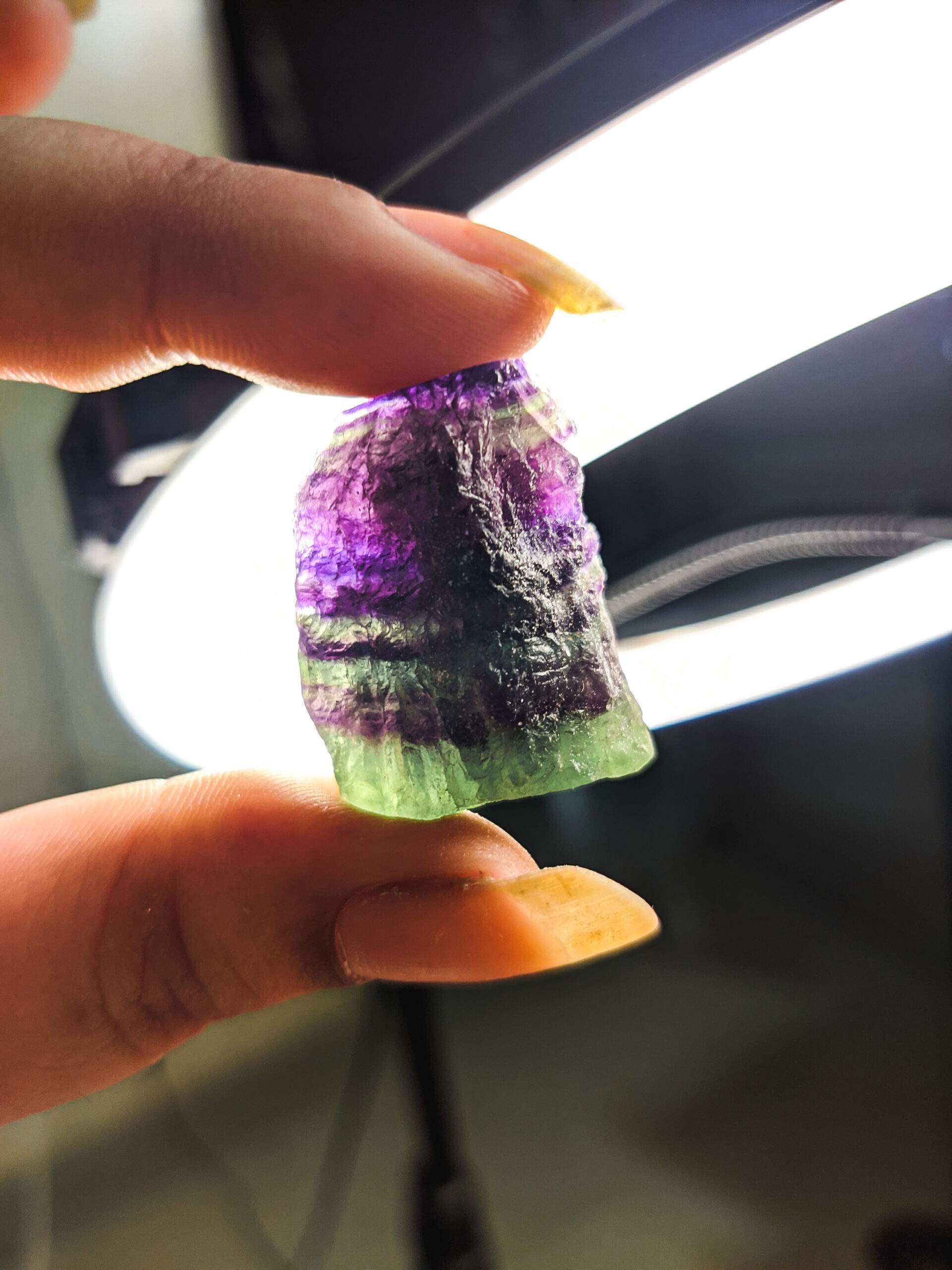 Rainbow Fluorite Raw –