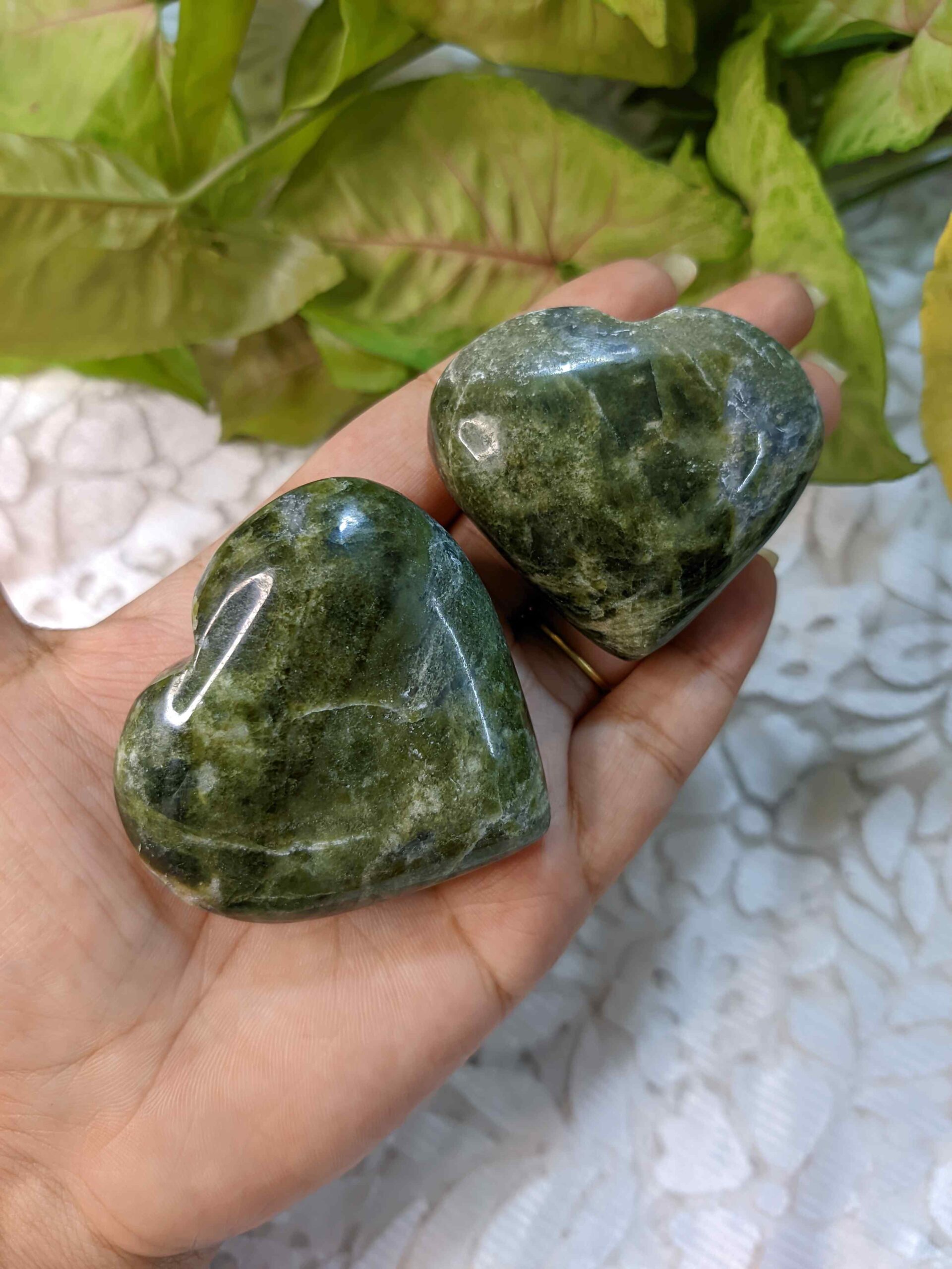 Vessonite Heart