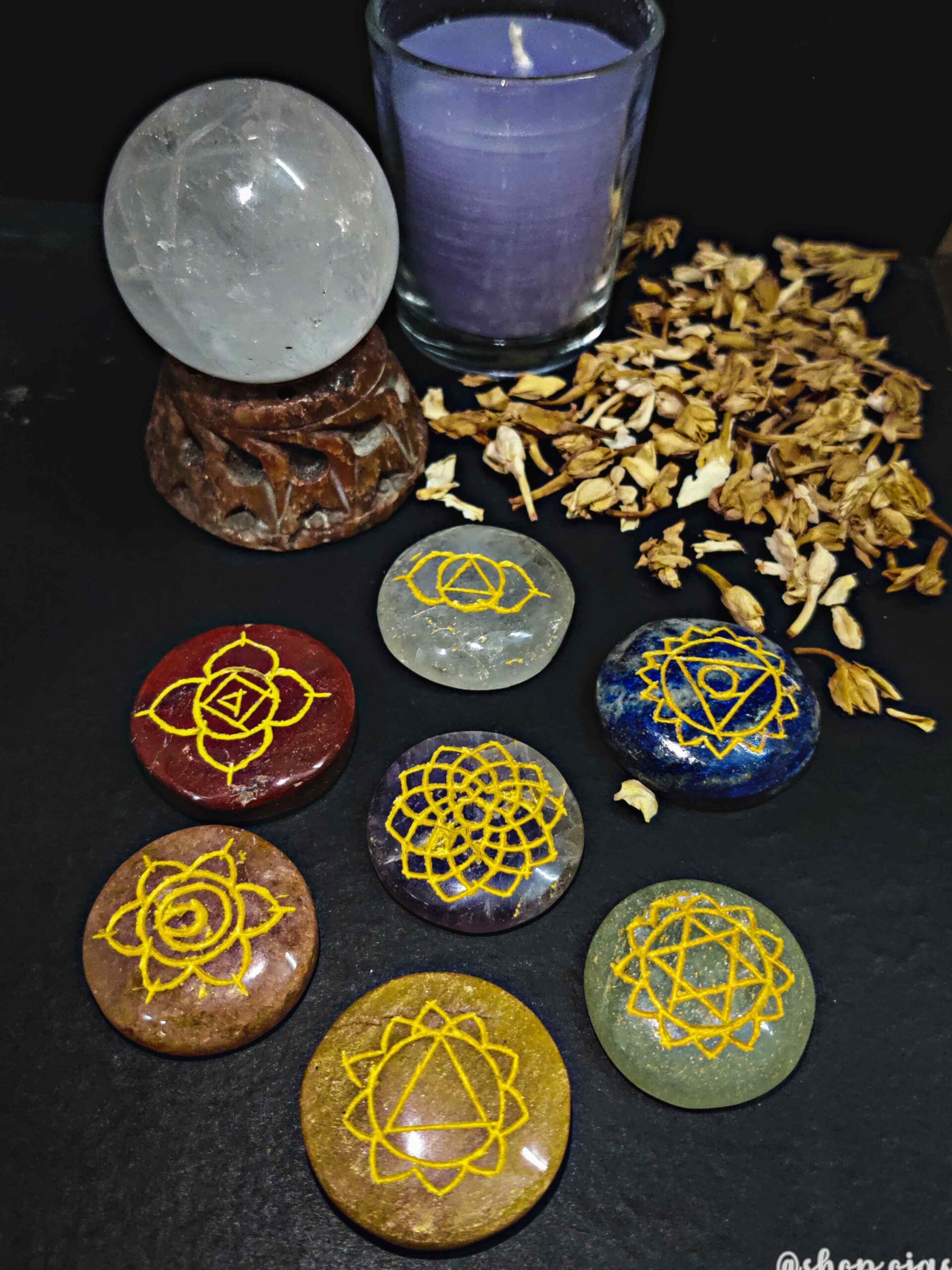 7 Chakra Symbol Set